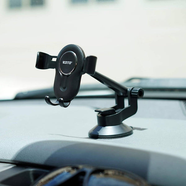 Koto Car Phone Holder Suction Cup Windshield/Dashboard/Desktop Universal Mount